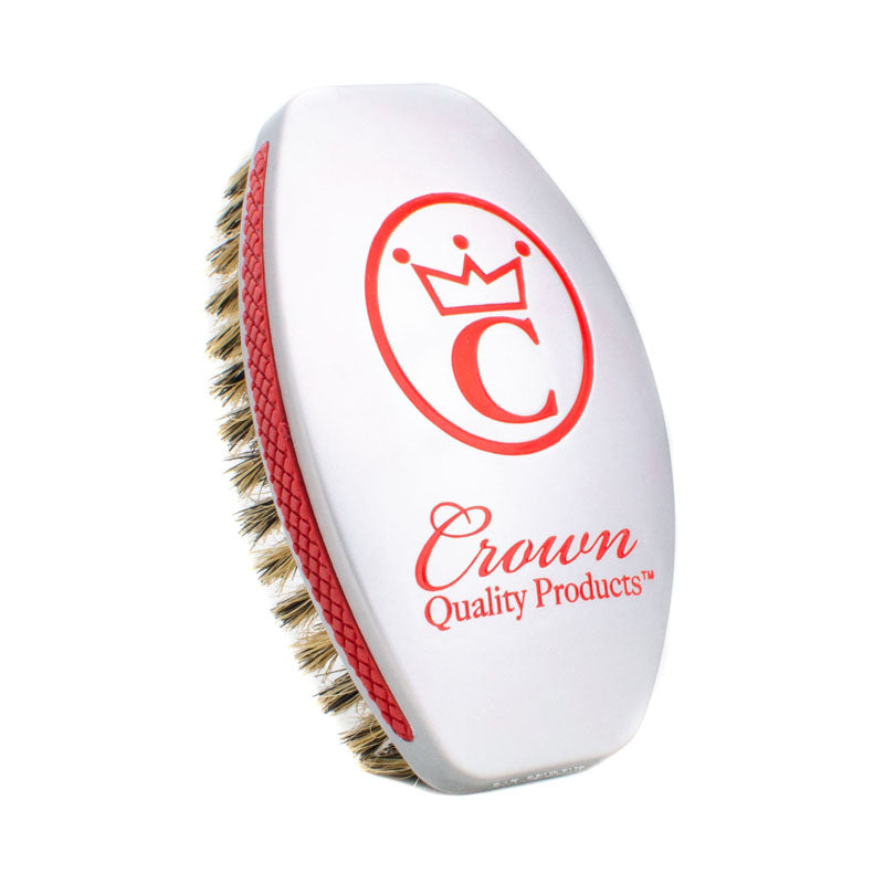 Vette Silver | Medium Wave Brush | Crown Quality Products