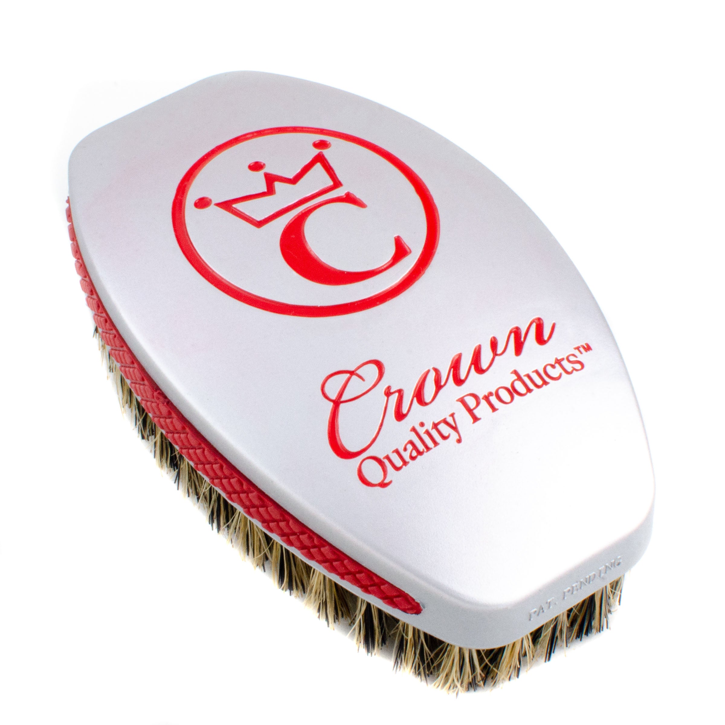 Vette Silver | Medium Wave Brush | Crown Quality Products
