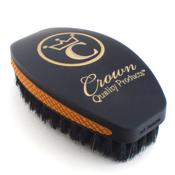 Bangin Black | Soft Wave Brush | Crown Quality Products