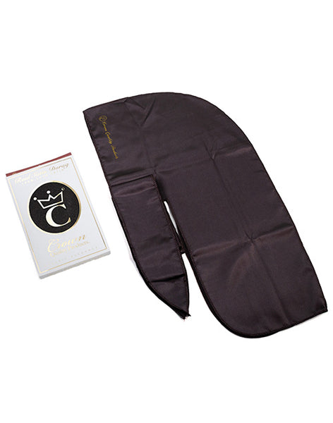 Dark Gray Satin Durag