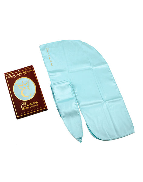 Light Blue Satin Durag