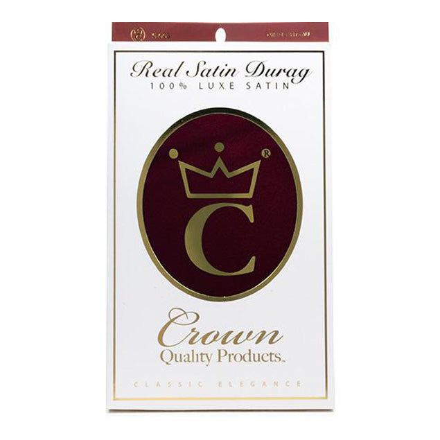 Maroon Satin Durag