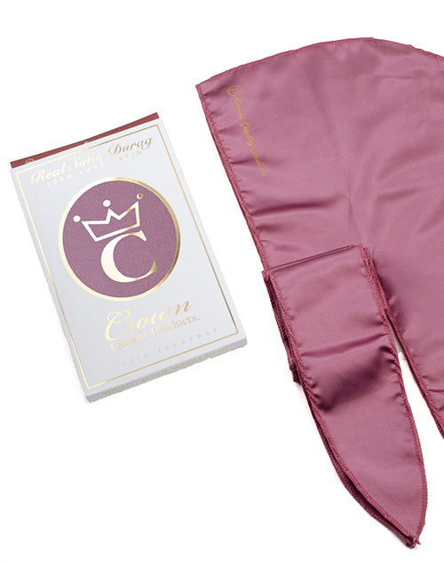Mauve Satin Durag