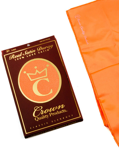 Orange Satin Durag