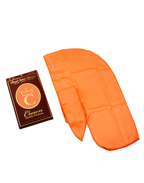Orange Satin Durag