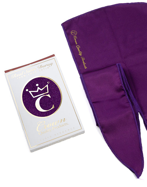 Purple Satin Durag