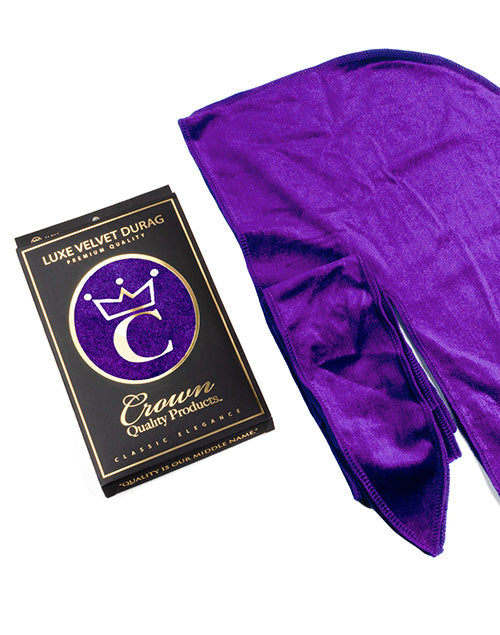 Purple Velvet Durag