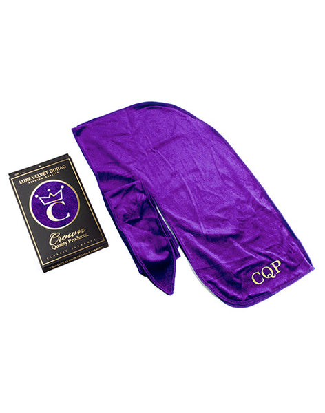 Purple Velvet Durag