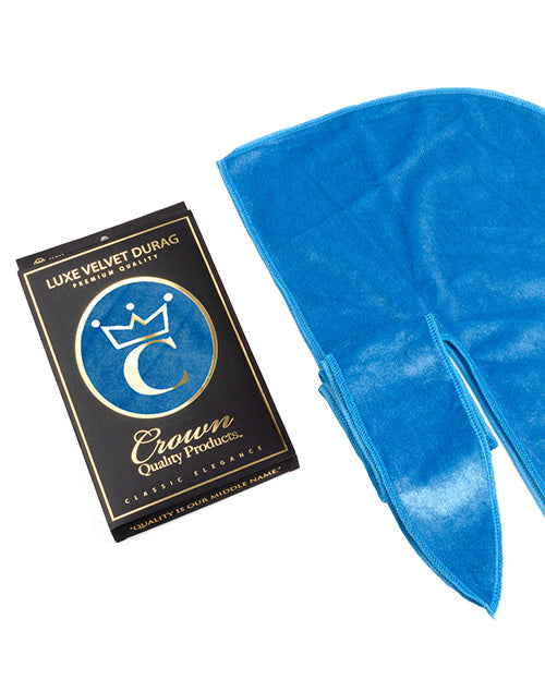 Royal Blue Velvet Durag