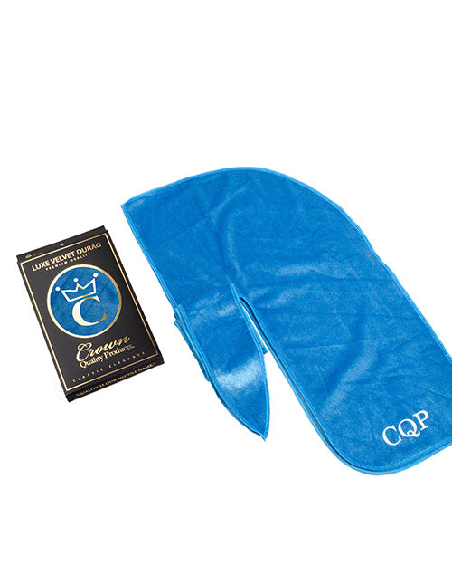 Royal Blue Velvet Durag