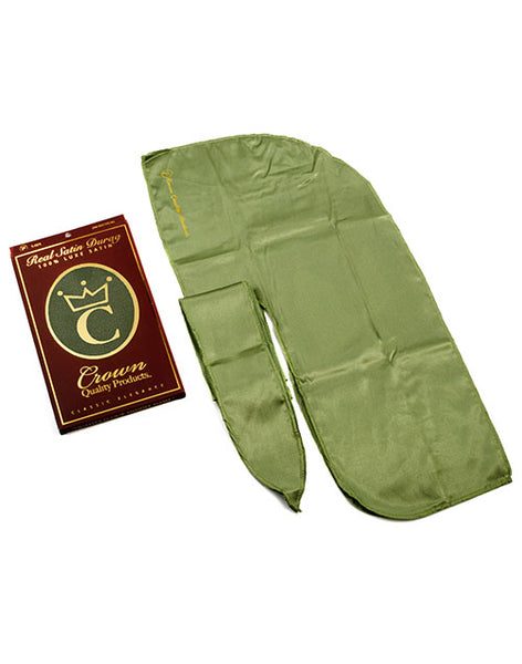 Army Green Satin Durag