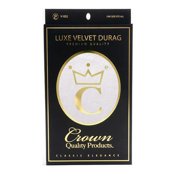 White Velvet Durag