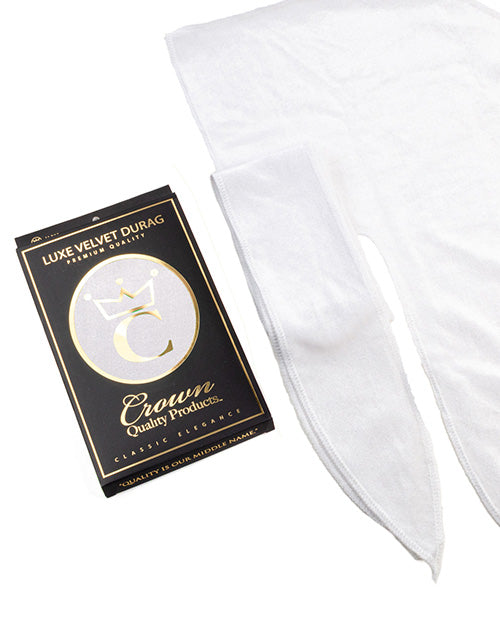 White Velvet Durag