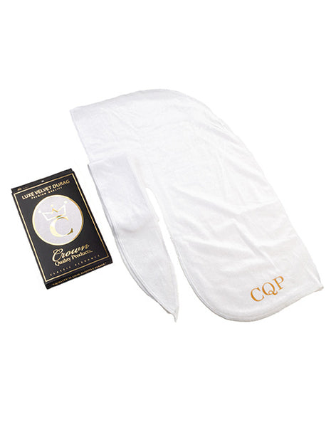 White Velvet Durag